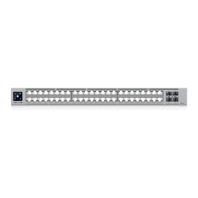 USW-PRO-XG-48-POE - Switch PoE Capa 3 / 48 Puertos PoE+++ / 32 × 10 GbE + 16 × 2.5 GbE / 4 × SFP28 25 G / 1080 W / 920 Gbps Switching / 1U Rack