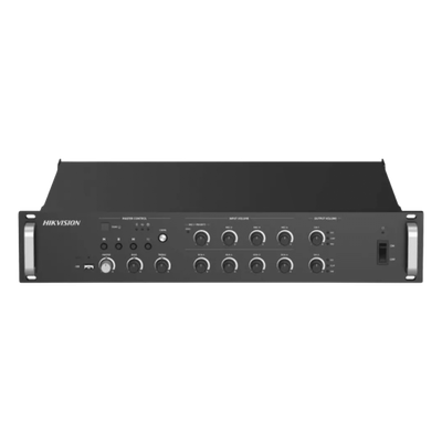DS-QAZ1A500G1-VB2 - Hikvision Amplificador de Red / 2 Zonas 250W / Salida 100V/70V DS-QAZ1A500G1-VB2