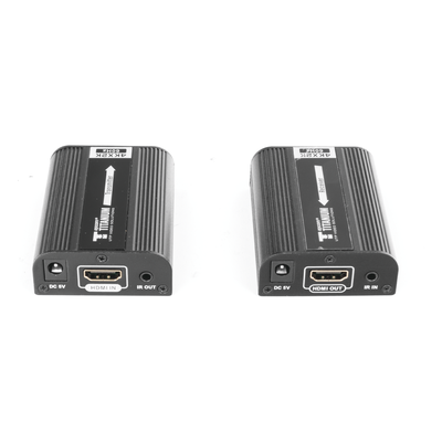 TT-672 - Kit Extensor HDMI para distancias de 30 metros / Resolución 4K x 2K@ 30 Hz/ Cat 6, 6a y 7 / HDCP2.2 / HDMI 2.0 / Soporta PCM, HDbitT / Soporta control remoto del equipo fuente.
