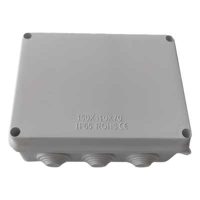 LP-WBX-150 - LinkedPro Caja Estanca de Conexiones IP65, 10 Entradas, 150x110x70 mm