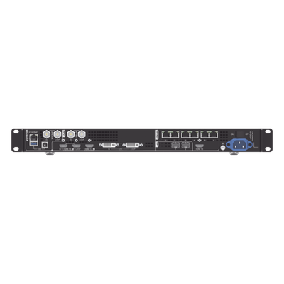 DS-D42V06-N(V2) - Hikvision Controlador para Videowall / 6 Puertos RJ45 para Paneles LED / 3 Interfaces