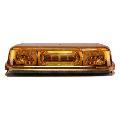 X1665AMG - Mini Barra LED / 18 LEDs Ámbar / Tecnología Hyperlux / 25 Patrones / Montaje Magnético / 12 VCC / -40°C a 55°C (-40°F a 131°F)