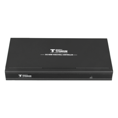 TT314VW - Controlador de VIDEOWALL de 2 x 2 / Distribuye en 4 pantallas el video de 1 Entrada HDMI / Resolución 1080p a 60 Hz. / Salida de audio de 3.5mm / Modo pantalla Completa o Modo Clon / Muy Fácil de crear una pared de Video Wall