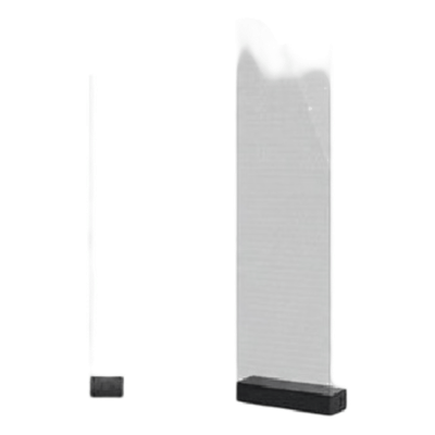 JD39-H - Panel LED Transparente / Pixel Pitch 3.91 mm / 250 x 1,200 mm (4 piezas / 1 m2) / Transparencia 82% / Brillo 1500-5000 nits / SMD1717 / Instalación Pegado-Colgado-Fijo