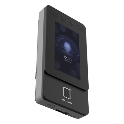 DS-K1T342MFWX-E1 - Hikvision Terminal de Control de Acceso Facial / Reconocimiento 1,500 Rostros / Lector MIFARE