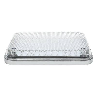 X-LTE-515-W - Luz de Advertencia LED / 104 LEDs / 9x7" / 12 VCC / 1 A / Fijo y Parpadeante / Montaje Permanente