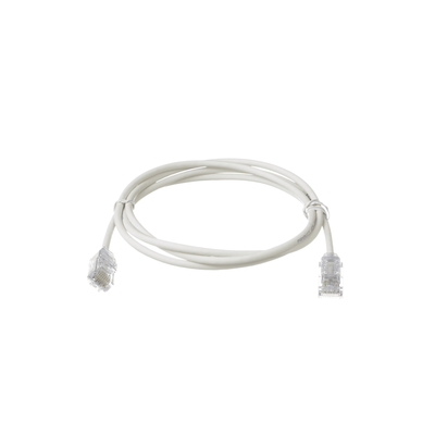 UTP28SP15 - Cable de Parcheo UTP / Cat6 / 28AWG Diámetro Reducido / 4.57 m (15 ft) / Doble Clasificación CM/LSZH / PoE Tipo 3 y 4