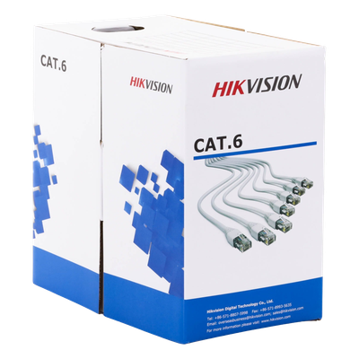 DS-1LN6-UE-W - Hikvision DS-1LN6-UE-W cable de red Blanco 305 m Cat6 U/UTP (UTP)