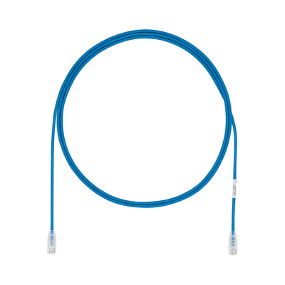 UTP28X4BU - Cable de Parcheo UTP Cat6A / 28AWG / CM-LSZH / 1.22 m (4 ft) / Azul