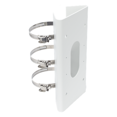DS-1475ZJ-Y - Hikvision Montaje Vertical para Poste / Acero Inoxidable SUS304 / 250 x 127 x 46 mm DS-1475ZJ-Y