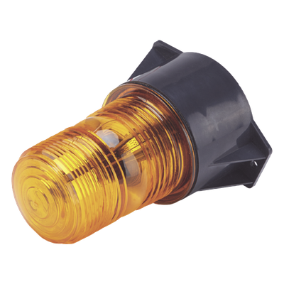 X62A - Mini Burbuja LED / Ámbar / 12-80 VCC / IP66/IP67 / SAE J845 Clase III / 70 FPM