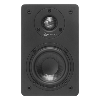 CT4 - Truaudio Altavoz de Estantería / Woofer 4'' / Tweeter 1'' Aluminio CT4