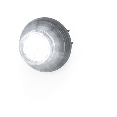 CD9012RW - Ecco Estrobo LED Oculto / 12 LEDs / Rojo/Claro CD9012RW