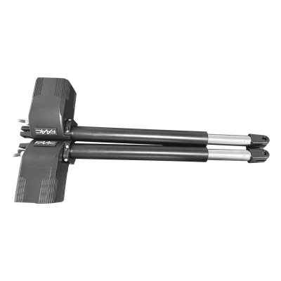 105632447 - Kit de Operadores Abatibles FAAC 412 Para Puertas de 3 Metros y hasta 300 KG / Operadores no Reversibles y Con llave de Desbloqueo Manual