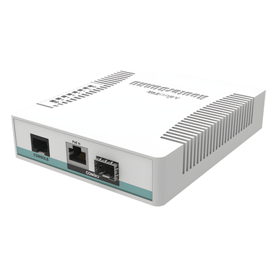 CRS106-1C-5S - CRS106-1C-5S, Ruteador con 1 Puerto Combo y 5 Puertos SFP