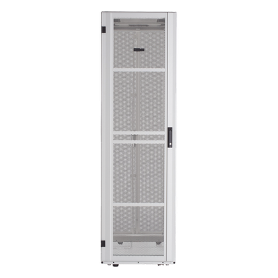 XGL84212W - Gabinete para Centros de Datos / 42 UR / 800 mm Ancho / 1070 mm (3.51 ft) Profundidad / Carga 1588 kg / Puerta Perforada 80% / Acero
