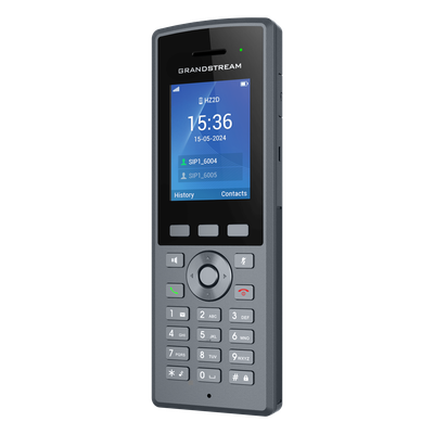 DP735 - Grandstream Teléfono IP Inalámbrico DECT / Alcance 400 m (1312.3 ft) Exteriores / IP67 DP735