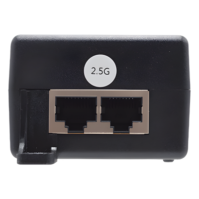 WI-POE65-2.5G-60W - Inyector PoE / Hi-PoE 60W / 2.5 Gigabit / 2 Puertos 2.5GBASE-T / Plug and Play / Sobremesa o Pared