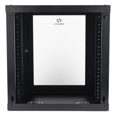 SR1912LH3GA - Linkedpro Gabinete de Pared 12U / Profundidad 455 mm (18 in) / Cristal Templado SR1912LH3GA