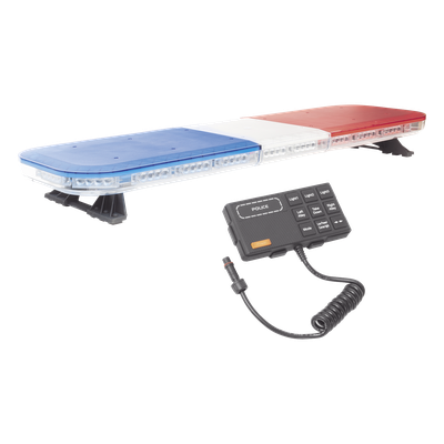 X67-RB-KIT - Kit de Señalización para Seguridad Pública / Barra LED 118 cm (46.5 in) / 88 LEDs Hyperlux / Sirena 100W / Bocina 100W 8 Ohms / IP65 / SAE