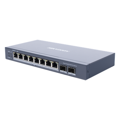 DS-3E1510P-SI - Hikvision Switch Administrable PoE+ / 8 Puertos Gigabit / 2 SFP DS-3E1510P-SI