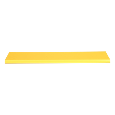 FRHC6YL2 - Tapa con Bisagra para Canaleta / PVC Rígido UL 94V-0 / Longitud 2 m (6.6 ft) / Radio de Curvatura 2' (0.6 m) / Color Amarillo / Sistema QuikLock