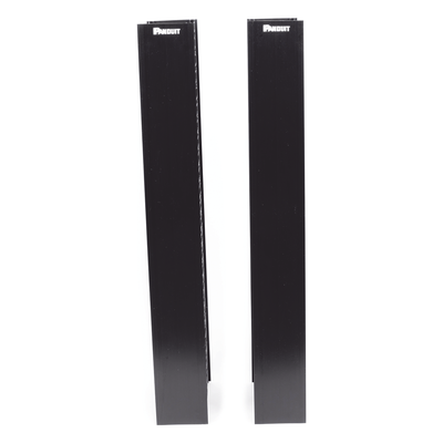 WMPVF45E - Organizador de Cable Vertical / 45 Espacios de Rack / 6.9 pies de Alto / 131 Cables CAT6 / Frontal Sencillo / ABS Negro