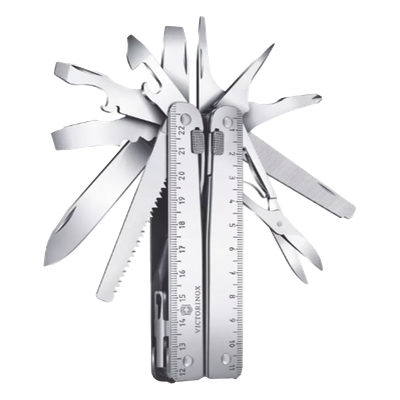 30327N - Navaja Victorinox Multiherramienta SwissTool X con 26 Funciones. Incluye Funda de Nylon