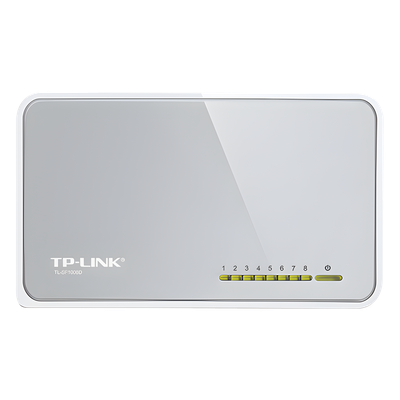 TL-SF1008D - TP-Link TL-SF1008D dispositivo de redes No administrado 8 Fast Ethernet (10/100) Toma de entrada de CC