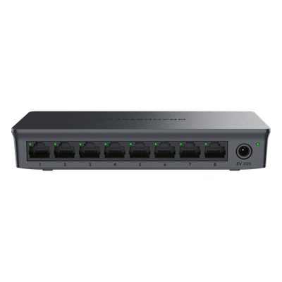 GWN7711 - GWN7711, Switch Administrable capa 2-lite, 8 x GigaEth, gabinete plástico