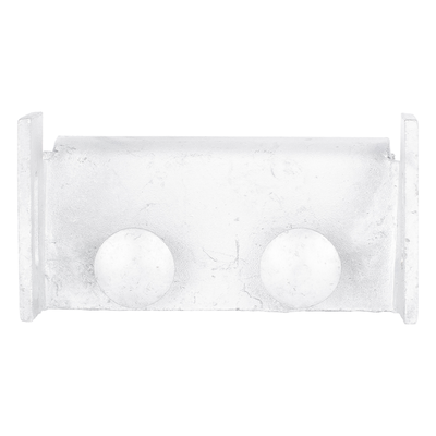 LP-HST - Herraje de Suspensión Tangente / Cable Figura 8 / Poste Concreto o Madera / Acero Galvanizado / Protección UV