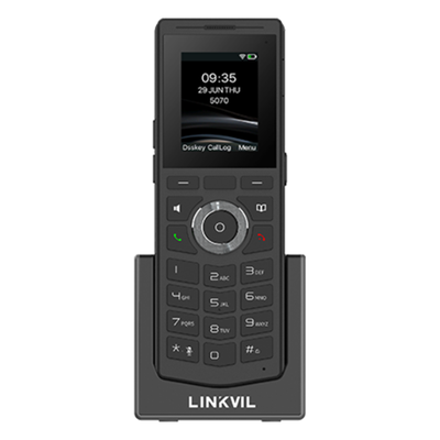 W610W - Teléfono IP Wi-Fi Portátil / Pantalla 2.0" 240x320 / Dual Band 2.4/5 GHz / Bluetooth 5.0 / Batería 1900 mAh / Resistencia Caídas 1.8 m (5.9 ft)
