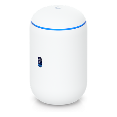UDR7 - Cloud Gateway de Escritorio / Wi-Fi 7 6 Flujos / Banda 6 GHz / Switch 4 Puertos 2.5GbE / PoE / 10G SFP+ / 64 GB microSD / 300 Clientes
