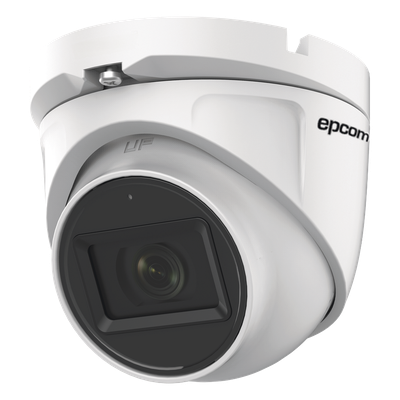 E8-TURBO-G2/A - AUDIO POR COAXITRON / Domo TURBOHD 2 Megapixel (1080p) / Gran Angular 106° / Lente 2.8 mm / 20 mts IR EXIR / Exterior IP66 / 4 Tecnologías / dWDR / Metal