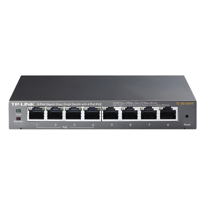 TL-SG108PE - TP-Link TL-SG108PE dispositivo de redes Gestionado L2 Si Si