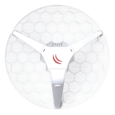 RBLHG-2ND - Mikrotik (LHG 2) Cliente en 2.4 GHz (2412 - 2485 MHz), Antena Integrada 18 dBi, Hasta 316 mW