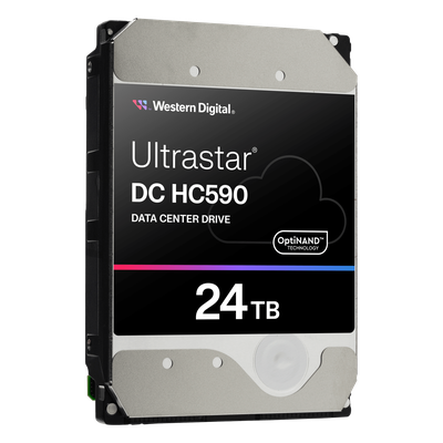 WUH722624ALE6L4 - Disco Duro Empresarial / 24 TB / SATA 6Gb/s / 7200 RPM / CMR / HelioSeal / OptiNAND / 3.5 Pulgadas