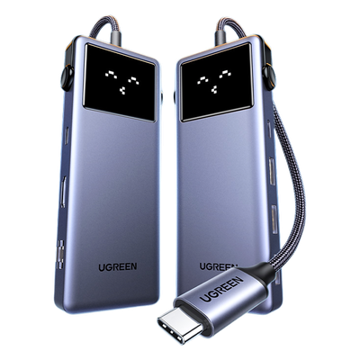 45155 - Ugreen Hub USB-C 7 en 1 / HDMI 4K 60Hz / 2x USB-A 3.0 + USB-C 3.0 + USB-A 2.0 45155