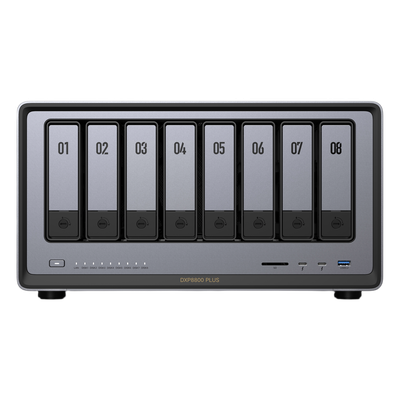 35126B - Ugreen NASync DXP8800 Plus NAS Escritorio Intel® Core™ i5 i5-1235U 8 GB DDR5 UGOS Pro Negro