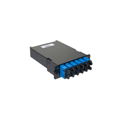 FCS9N-12-03P - Panduit Placa Acopladora de Fibra Óptica / 12 Pigtails Monomodo OS2 / 6 Conectores SC Duplex