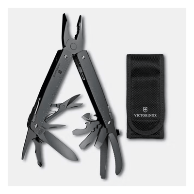 30326M3N - Navaja Multiuso Victorinox Swiss Tool / 26 Funciones / Acero Suizo / Punta Fina / Dimensiones 115 x 45 x 19 mm / Peso 295 g.