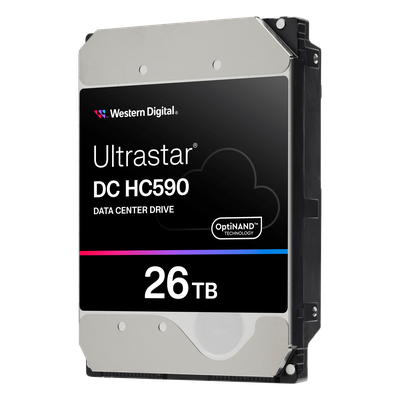 WUH722626ALE6L4 - Disco Duro Enterprise Data Center / 11-Discos Plataforma / Hasta 26TB CMR / HelioSeal / 7200 RPM / SATA 6Gb/s SAS 12Gb/s / OptiNAND / ArmorCache / 2.5M Horas MTBF