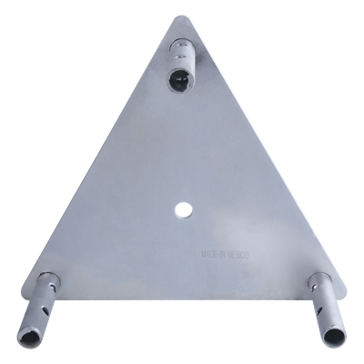 SBZ-35G - Syscom Towers Base para Torre / Placa de Acero 1/4' / Niple 3/4' Galvanizado SBZ-35G