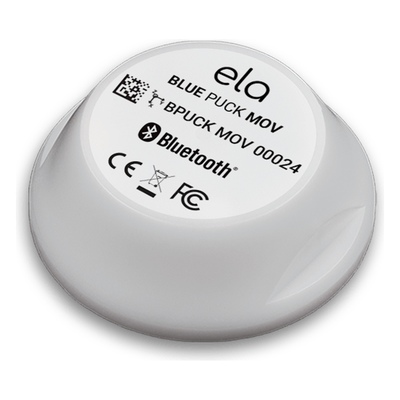 BLUEPUCKRHT - ELA Innovation Sensor BLE de Temperatura y Humedad / Rango -40°C a +85°C / Alcance 500 m (1640