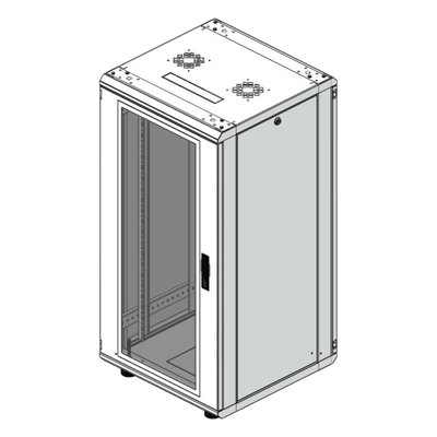 LES-60-60-24UGW - Linkedpro Gabinete Rack de Piso / 24U / 19 Pulgadas LES-60-60-24UGW