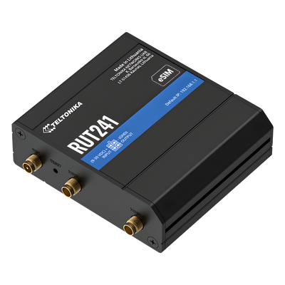 RUT241 - Teltonika Router Celular Industrial / 4G LTE Cat 4 / eSIM RUT241