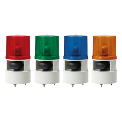 S125DML-WS-110220-B - Qlight Baliza LED con Sirena / 5 Tonos 105 dB / 4 Patrones Destello S125DML-WS-110220-B