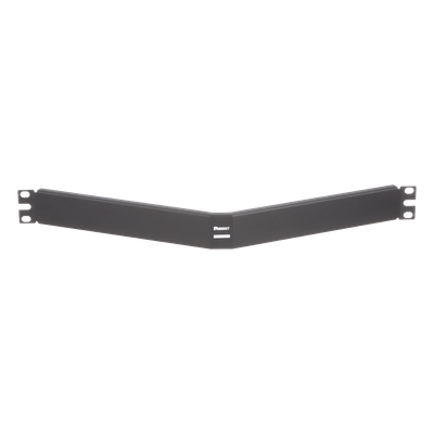 CPAF1BLY - Tapa Ciega para Rack / 19' / 1UR / Acero 16 Gage / Angulada / 482.6 x 43.7 mm