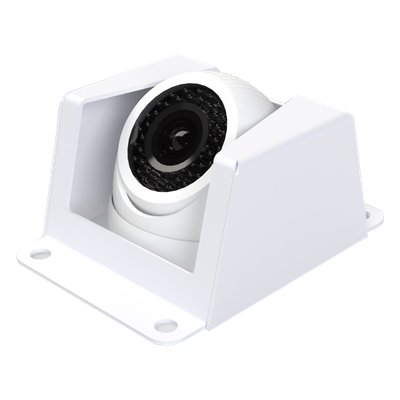 TURBO-SHIELD-1 - Protector de Acero Antivandálico / Domo Eye Ball / 89.5 x 69.8 mm / Compatibilidad Multi-Modelo