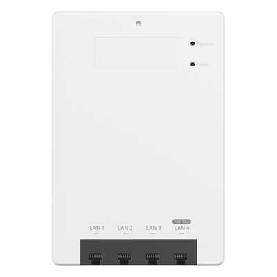 RG-RAP62-WALL - Ruijie Access Point Mesh Wi-Fi 6 / AX3000 / 4 Puertos Gigabit RG-RAP62-WALL